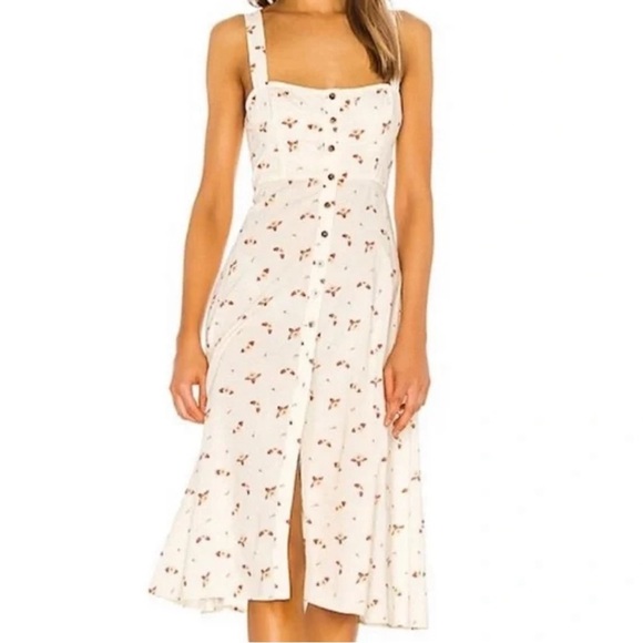 WeWoreWhat Dresses & Skirts - We Wore What Harper Floral Midi Dress